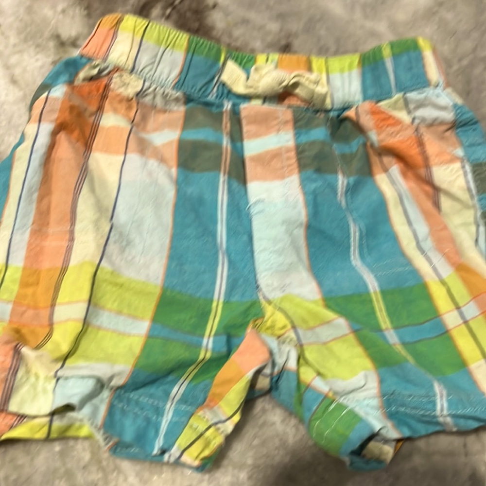 Plaid shorts